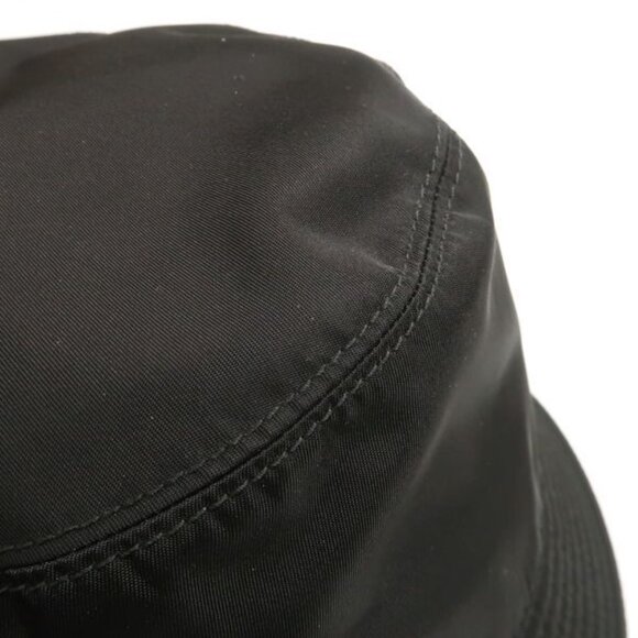 Prada Bucket Hat 1 Hc137 2 DMI Bucket Hat Re-nylon Nylon M Size Triangle Plate main image 8
